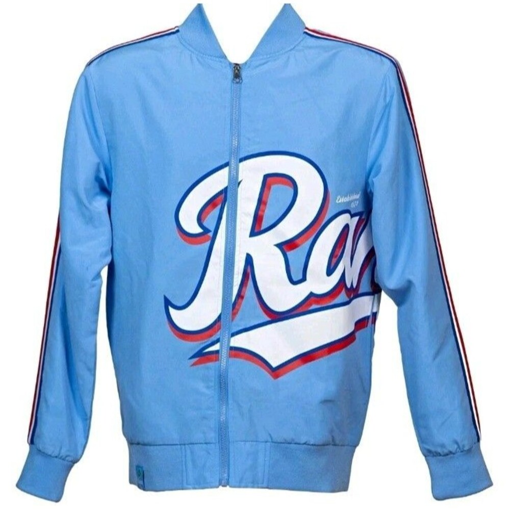 Texas Rangers Bomber Jacket 9/23 Light Blue XL